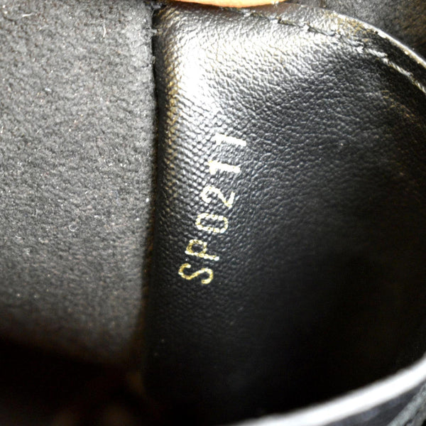 LOUIS VUITTON Vavin Monogram Empreinte Chain Shoulder Bag Black