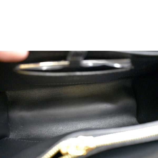 LOUIS VUITTON LV Twist MM Epi Leather Shoulder Bag Black