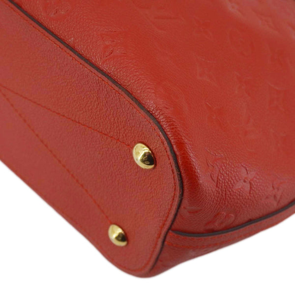 LOUIS VUITTON Mazarine PM Monogram Empreinte Shoulder Bag Red