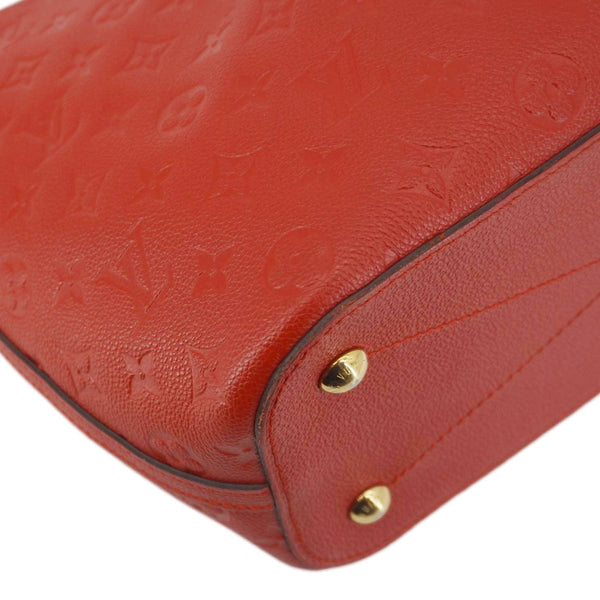 LOUIS VUITTON Mazarine PM Monogram Empreinte Shoulder Bag Red