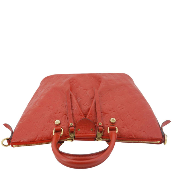 LOUIS VUITTON Mazarine PM Monogram Empreinte Shoulder Bag Red