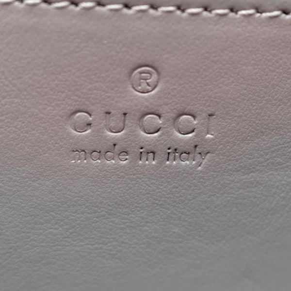 Gucci GG Marmont Mini Leather Shoulder Bag Beige Color - Made in Italy