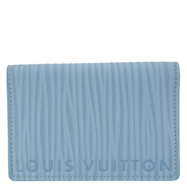LOUIS VUITTON Epi Leather Pocket Organizer Sky Blue