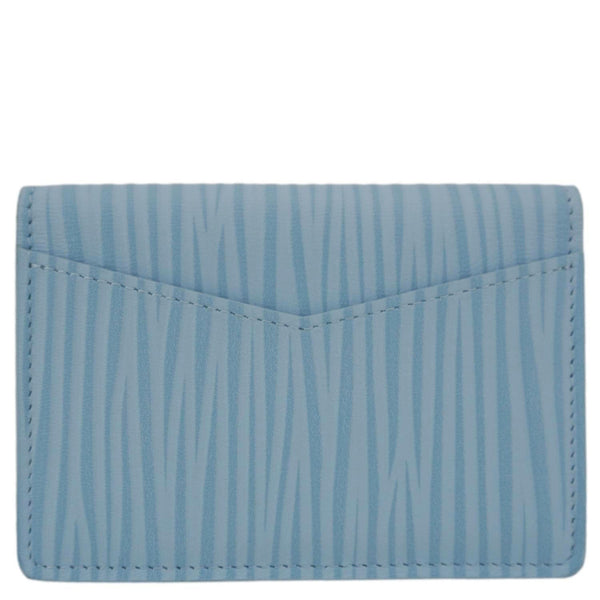 LOUIS VUITTON Epi Leather Pocket Organizer Sky Blue