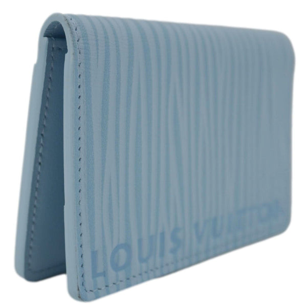 LOUIS VUITTON Epi Leather Pocket Organizer Sky Blue