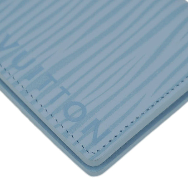 LOUIS VUITTON Epi Leather Pocket Organizer Sky Blue
