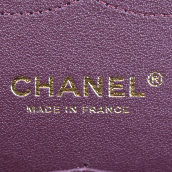 CHANEL Classic Jumbo Double Flap Quilted Caviar Leather Crossbody Bag Black