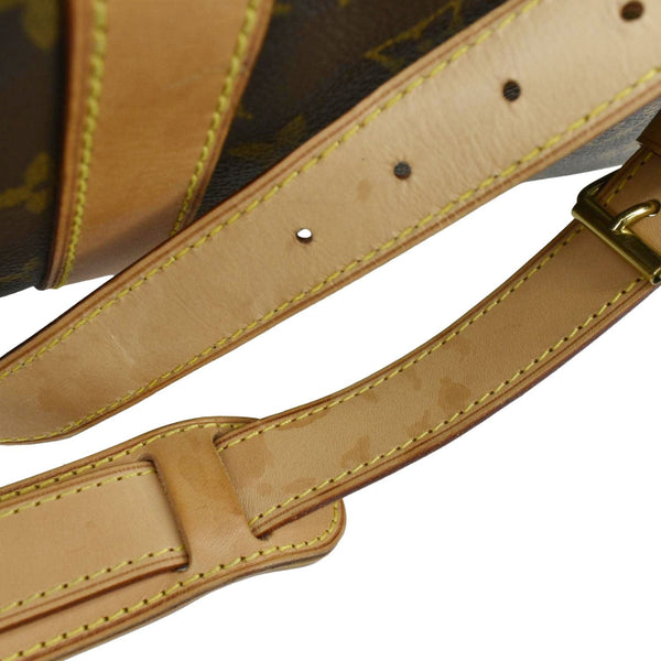 LOUIS VUITTON Keepall 60 Monogram Canvas Travel Bag Brown