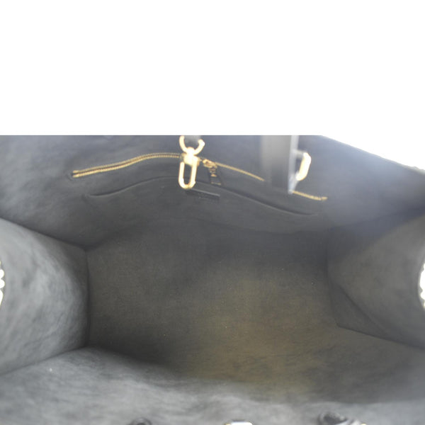 LOUIS VUITTON Onthego GM 1854 Jacquard Tote Bag Grey