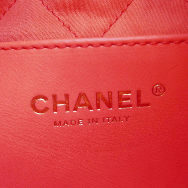 CHANEL 22 Small Quilted Leather Crossbody Bag Coral