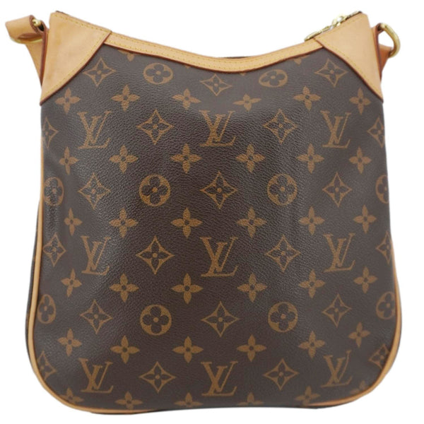 LOUIS VUITTON Odeon PM Monogram Canvas Shoulder Bag Brown