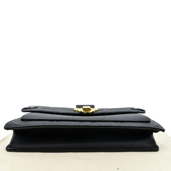 LOUIS VUITTON Vavin Monogram Empreinte Chain Shoulder Bag Black