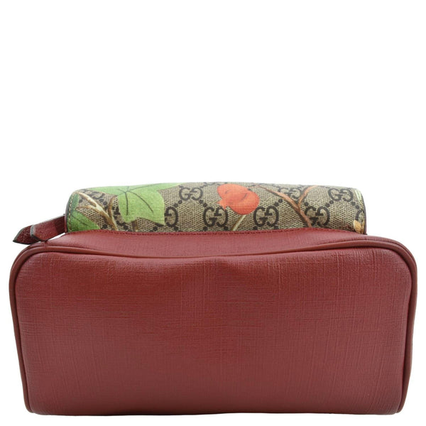 GUCCI Tian Print GG Supreme Monogram Canvas Backpack Beige 427042