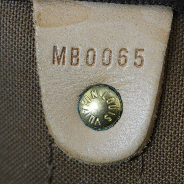LOUIS VUITTON Keepall 60 Monogram Canvas Travel Bag Brown