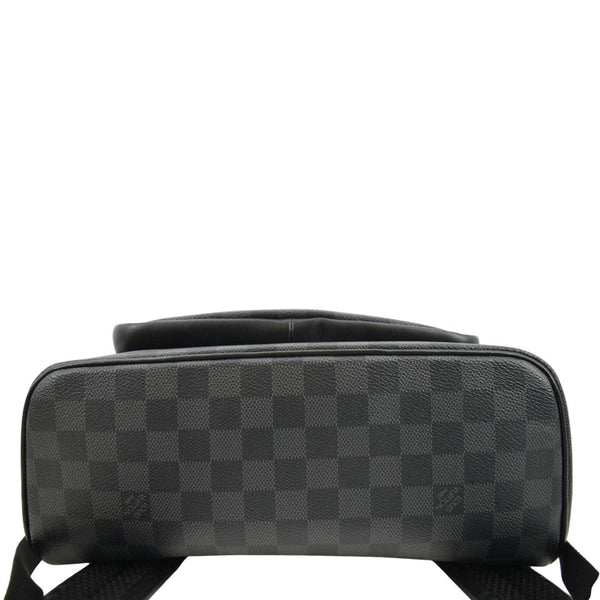 LOUIS VUITTON Josh Damier Graphite Backpack Black