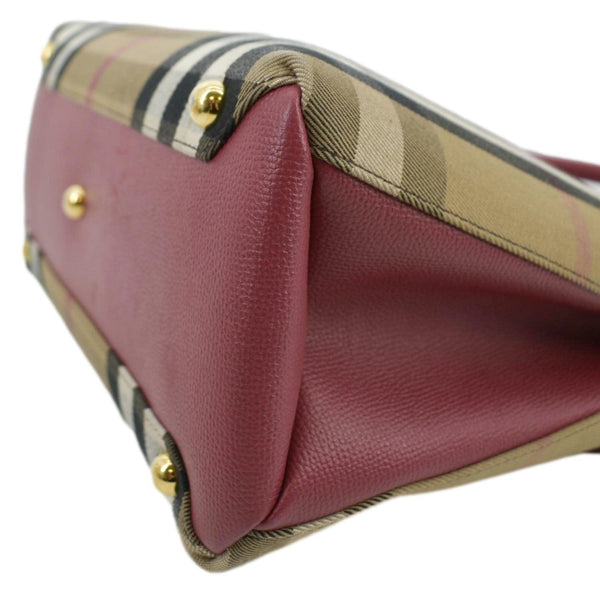 BURBERRY Banner Vintage Small Satchel Bag Limestone