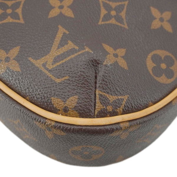 LOUIS VUITTON Odeon PM Monogram Canvas Shoulder Bag Brown