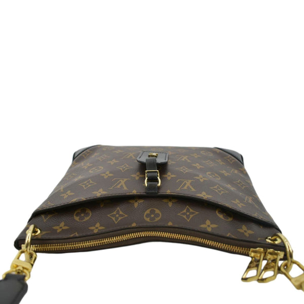 LOUIS VUITTON Odeon NM Monogram Canvas Shoulder Bag Brown
