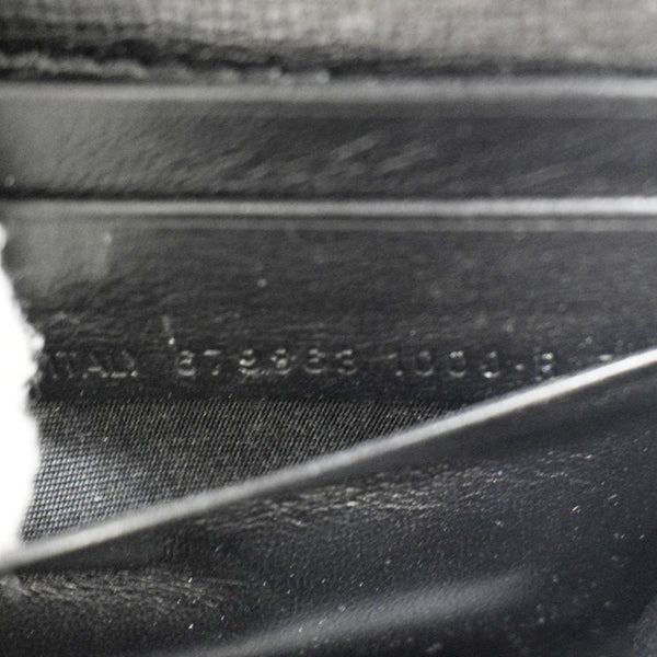 BALENCIAGA GOSSIP XS Chain Leather Shoulder Bag Black