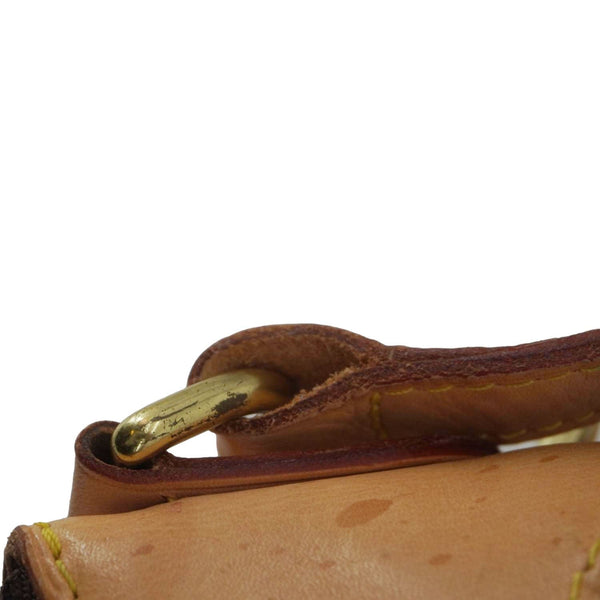 LOUIS VUITTON Odeon PM Monogram Canvas Shoulder Bag Brown