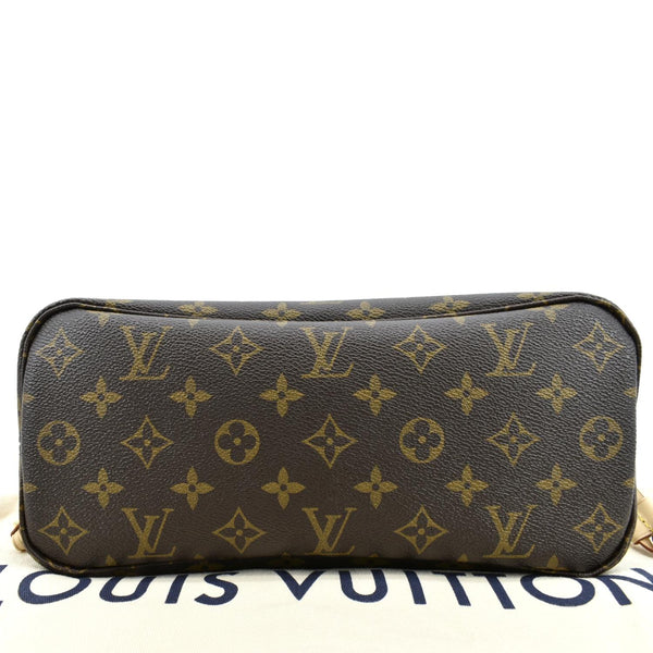 LOUIS VUITTON LV Heritage Neverfull PM Monogram Canvas Tote Bag Brown