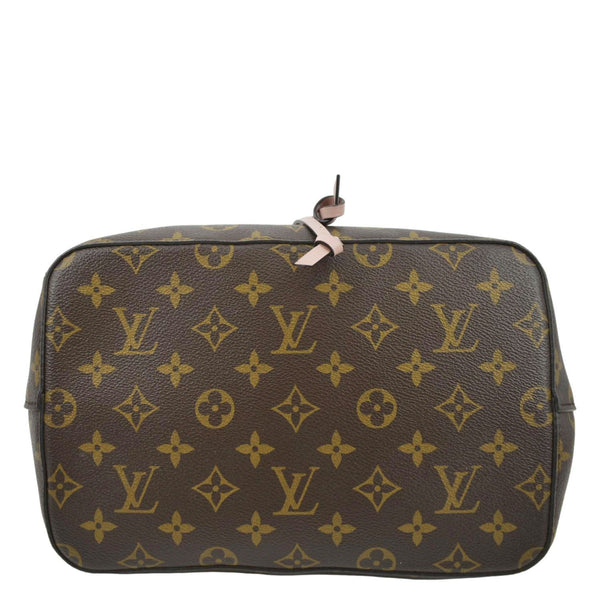 LOUIS VUITTON Neonoe Monogram Canvas Hobo Bag Rose Ballerine