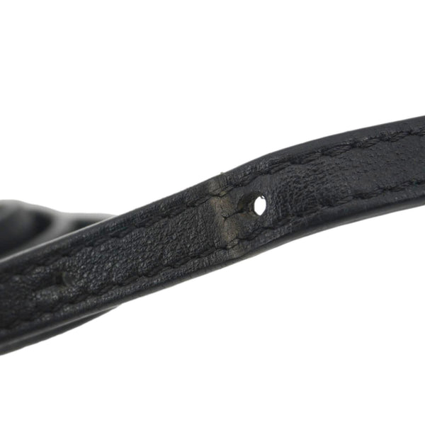 LOUIS VUITTON Boite Chapeau Souple Mini Monogram Vernis Shoulder Bag Black