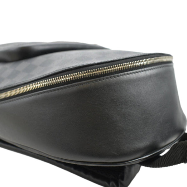 LOUIS VUITTON Josh Damier Graphite Backpack Black