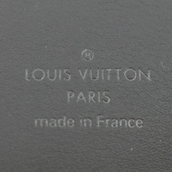LOUIS VUITTON Double Monogram Eclipse Phone Pouch Black
