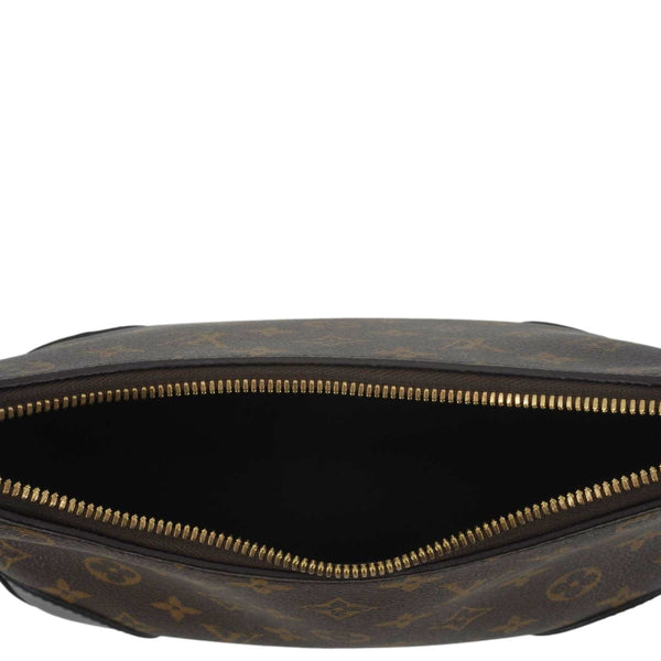 LOUIS VUITTON Boulogne Monogram Canvas Shoulder Bag Brown