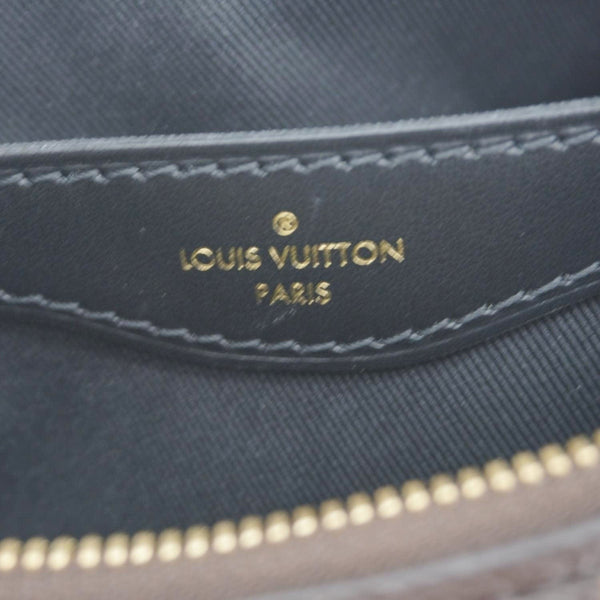 LOUIS VUITTON Boulogne Monogram Canvas Shoulder Bag Brown