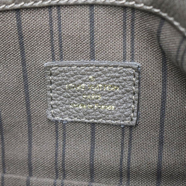 LOUIS VUITTON Artsy MM Monogram Empreinte Leather Hobo Bag Brown