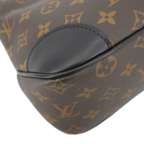 LOUIS VUITTON Boulogne Monogram Canvas Shoulder Bag Brown