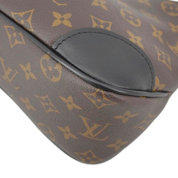 LOUIS VUITTON Boulogne Monogram Canvas Shoulder Bag Brown