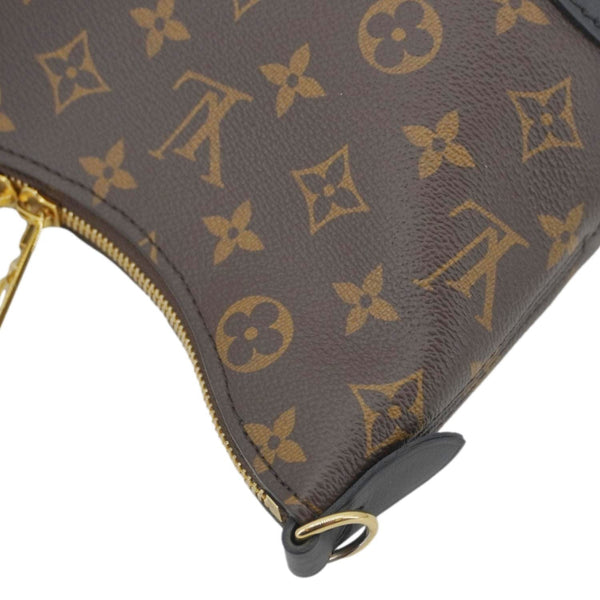 LOUIS VUITTON Boulogne Monogram Canvas Shoulder Bag Brown