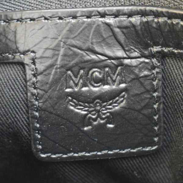 MCM Timeless Leather Backpack Bag Black