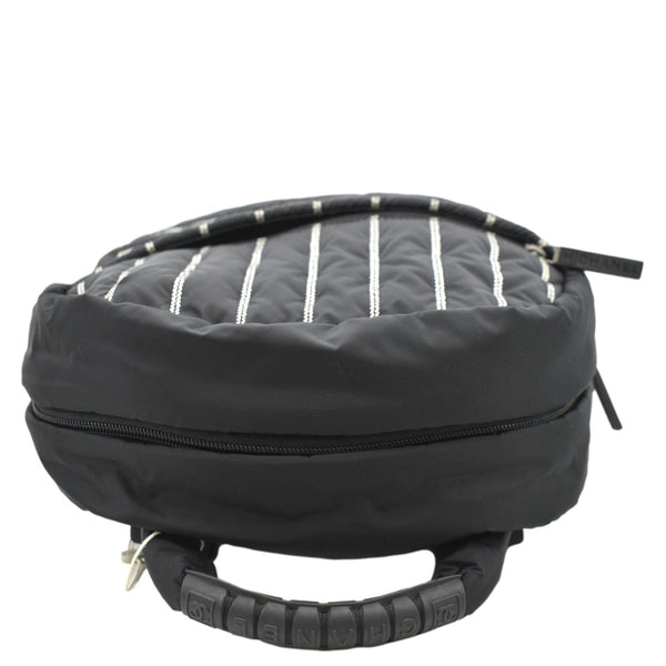 CHANEL Rucksack Sports Line Nylon Backpack Bag Black