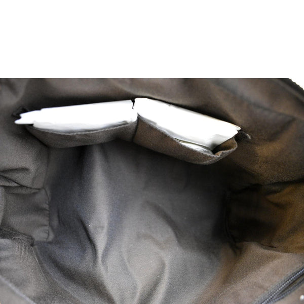 GUCCI GG Monogram Canvas Messenger Bag Dark Beige 449173