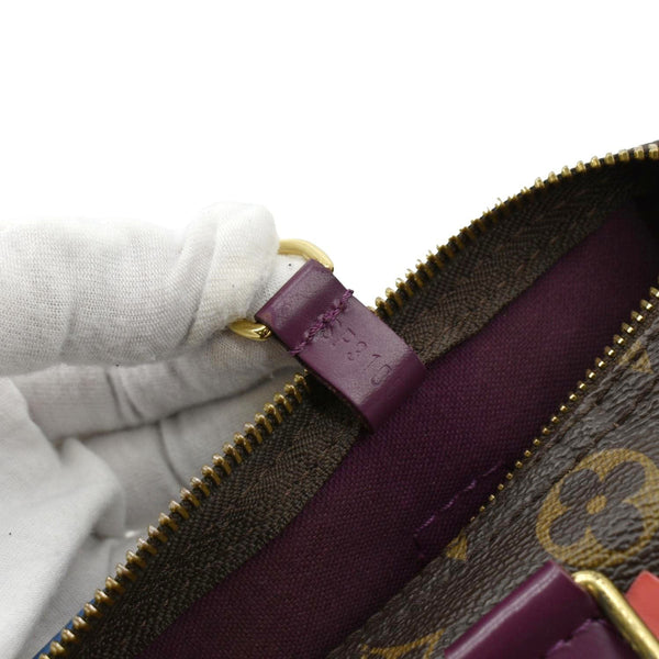 LOUIS VUITTON Totem Speedy 30 Monogram Canvas Satchel Bag Magenta