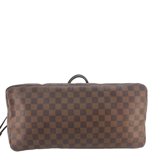 LOUIS VUITTON Neverfull GM Damier Ebene Tote Bag Brown