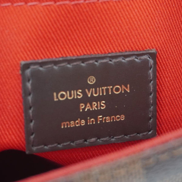 LOUIS VUITTON Croisette Damier Ebene Crossbody Bag Brown