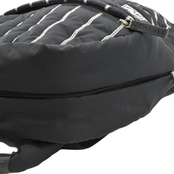 CHANEL Rucksack Sports Line Nylon Backpack Bag Black