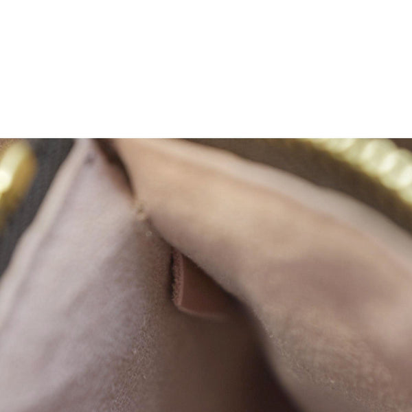 LOUIS VUITTON Neonoe Monogram Canvas Hobo Bag Rose Ballerine