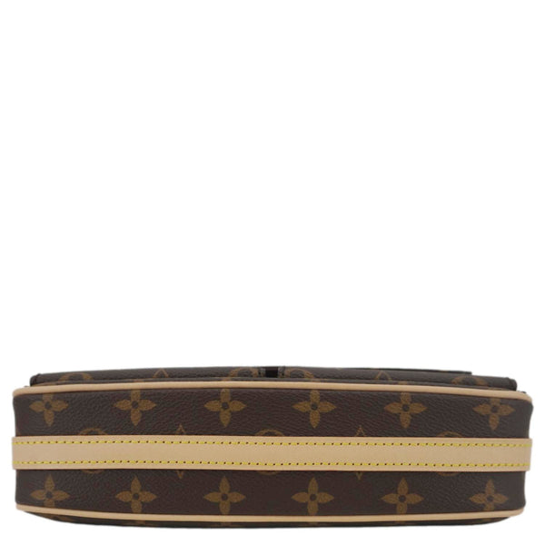 LOUIS VUITTON Vivacite Monogram Canvas Crossbody Bag Brown