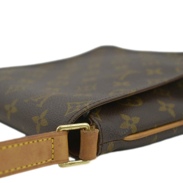 LOUIS VUITTON Musette Salsa Monogram Canvas Shoulder Bag Brown