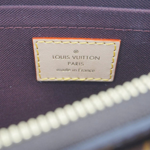 LOUIS VUITTON Vivacite Monogram Canvas Crossbody Bag Brown