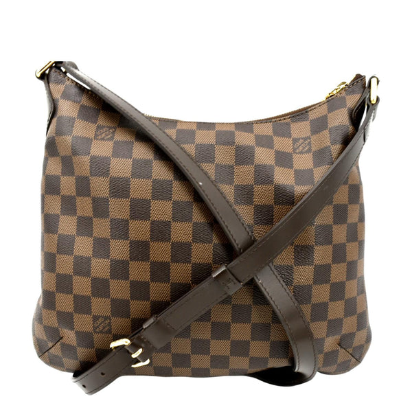 LOUIS VUITTON Bloomsbury PM Damier Ebene Crossbody Bag Brown