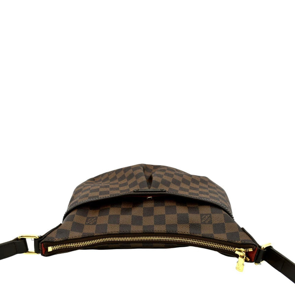 LOUIS VUITTON Bloomsbury PM Damier Ebene Crossbody Bag Brown
