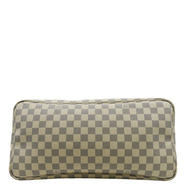 LOUIS VUITTON Neverfull GM Damier Azur Tote Shoulder Bag Rose Ballerine