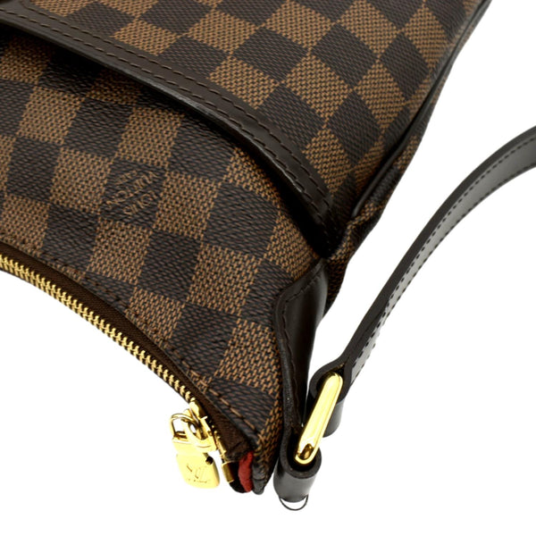 LOUIS VUITTON Bloomsbury PM Damier Ebene Crossbody Bag Brown